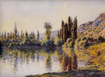  Seine Kunst - Die Seine bei Vetheuil Claude Monet